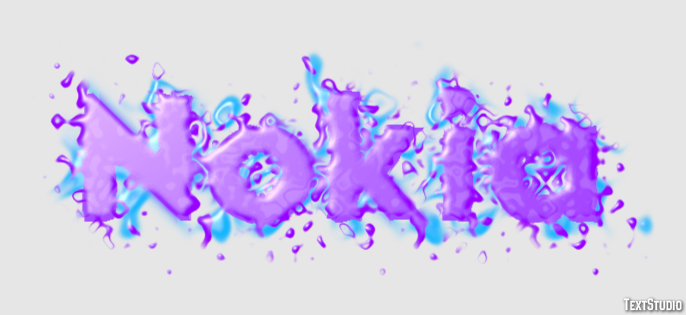 Nokia Text Effect