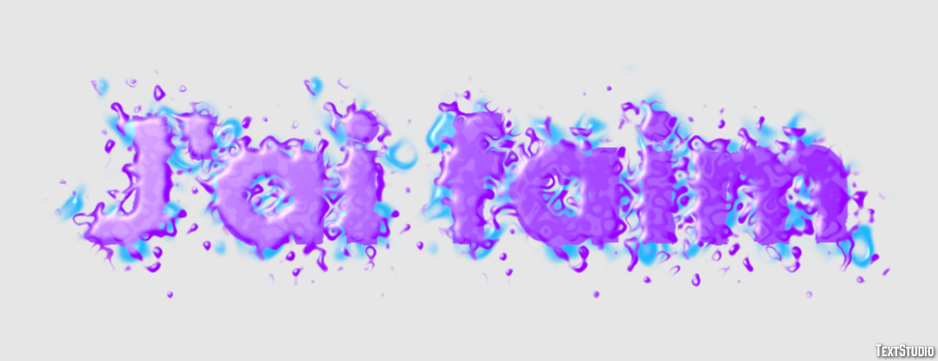 J'ai faim Effet de texte