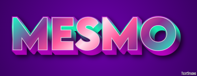 Mesmo Text effect