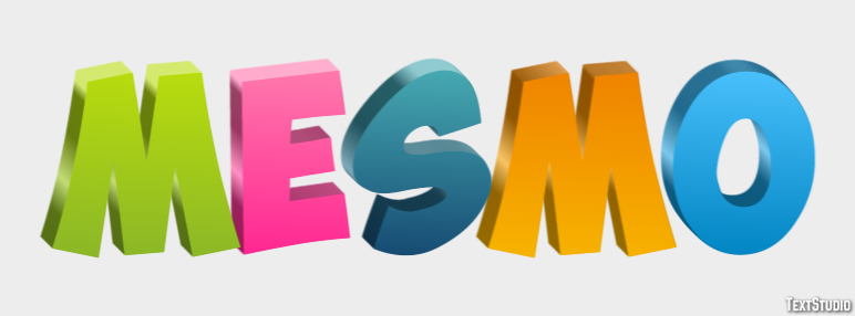 Mesmo Text Effect
