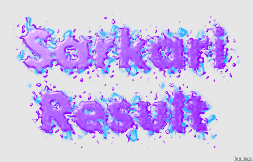 Sarkari Result Efeito de texto