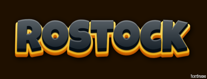 Rostock Effetto testo