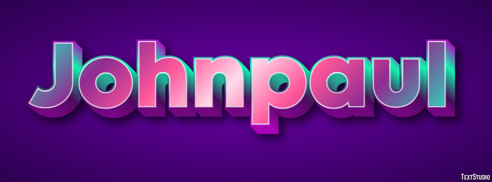 Johnpaul Text Effect