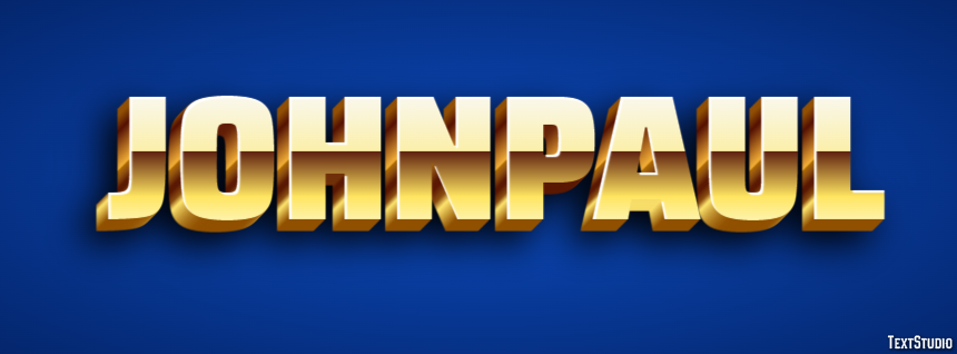 Johnpaul Text Effect