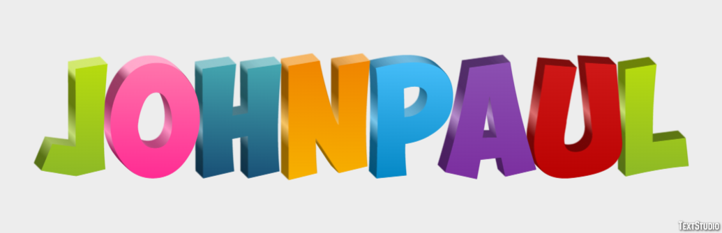 Johnpaul Text Effect