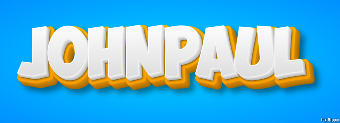 Johnpaul Text Effect