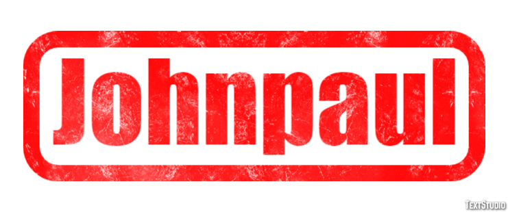 Johnpaul Effet de texte