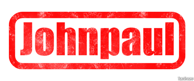 Johnpaul Text Effect