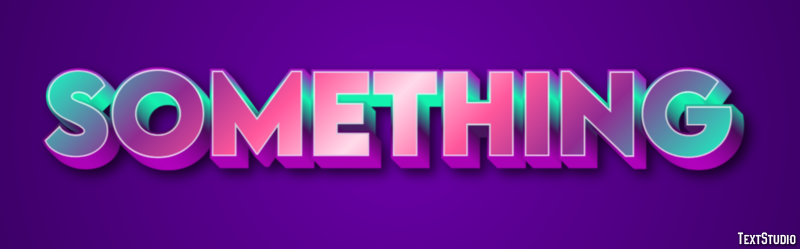 Something Text Effect