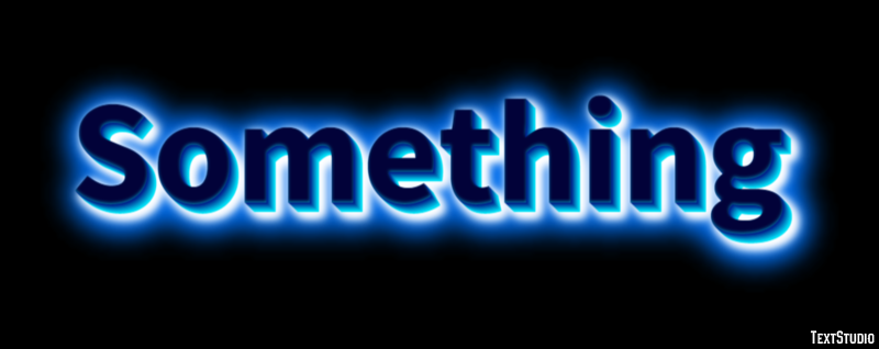 Something Efekt tekstowy