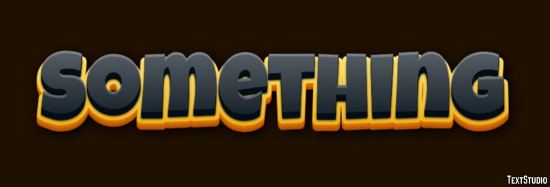 Something Text Effect