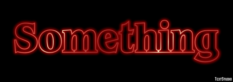 Something Text Effect