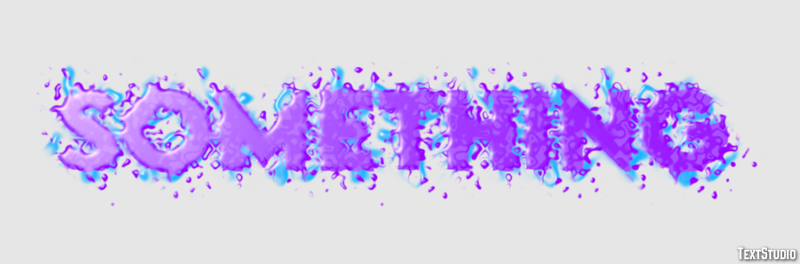 Something Efekt tekstowy