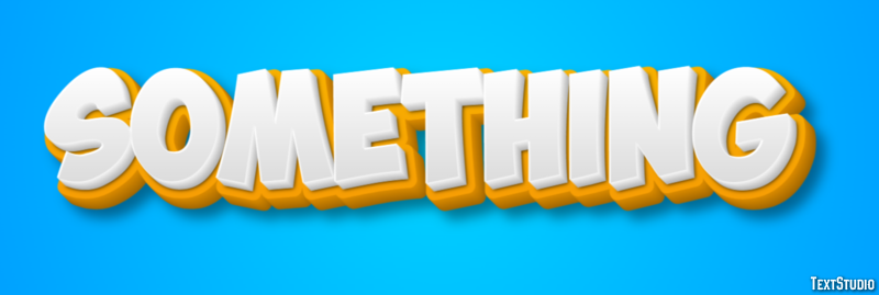 Something Text Effect