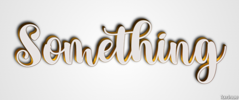 Something Text Effect