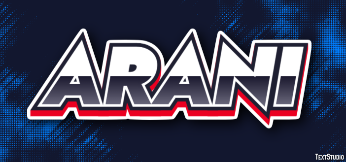 Arani Text Effect