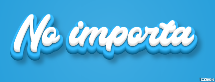 No importa Texteffekt