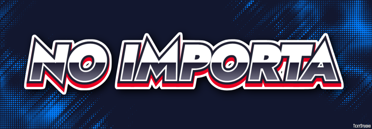 No importa テキスト効果