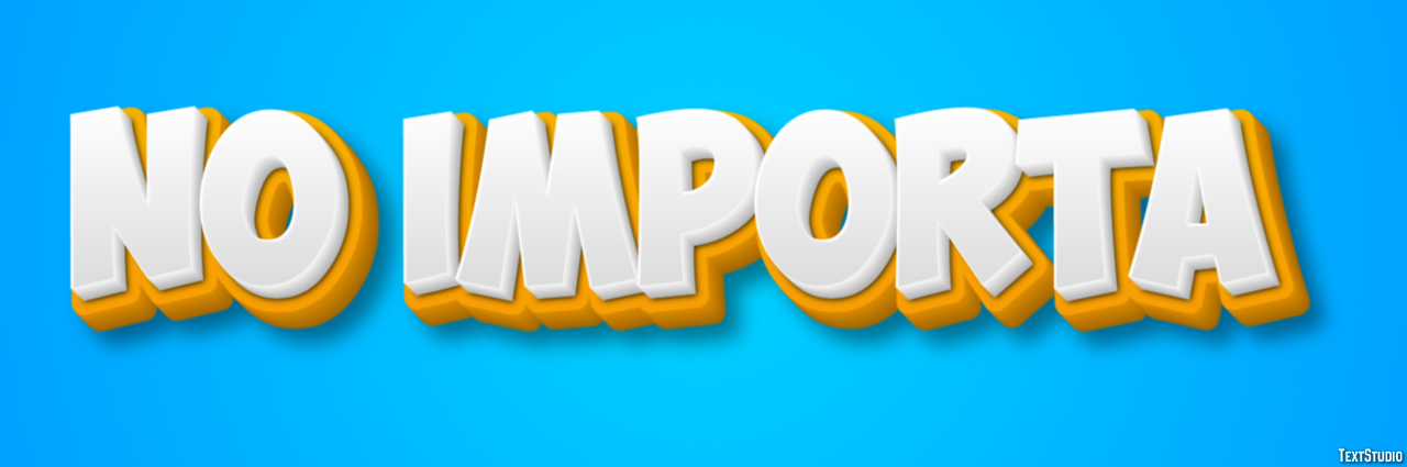 No importa Texteffekt
