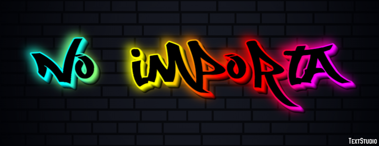 No importa Efekt tekstowy