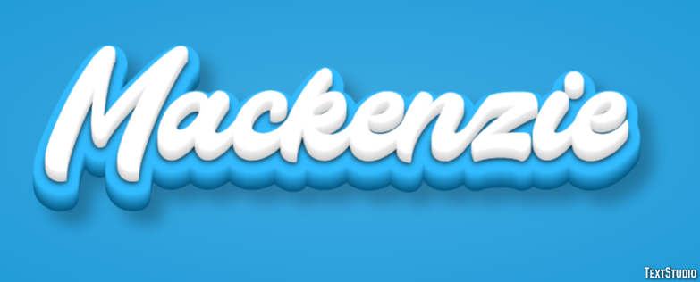 Mackenzie Efekt tekstowy