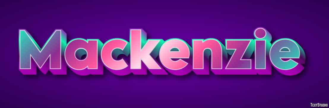 Mackenzie Efekt tekstowy