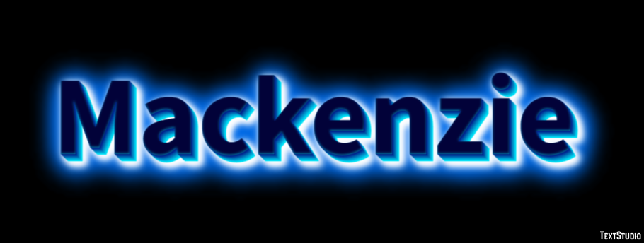 Mackenzie Efecto de Texto