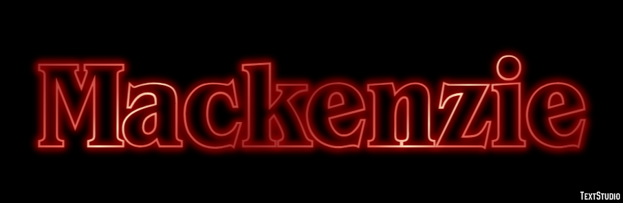 Mackenzie Efekt tekstowy