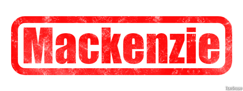 Mackenzie Efekt tekstowy