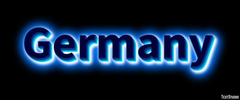 Germany Text Effect
