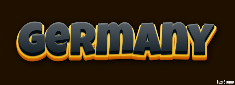 Germany Text Effect