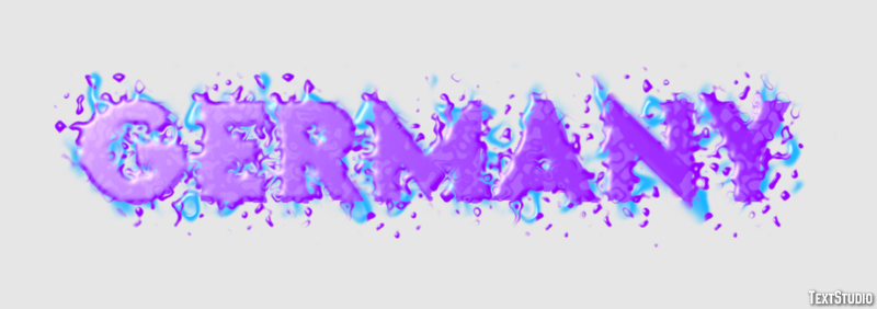 Germany Text Effect