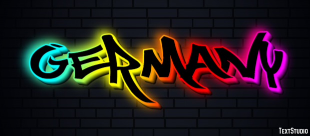 Germany Text Effect