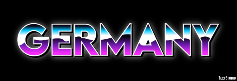 Germany Text Effect