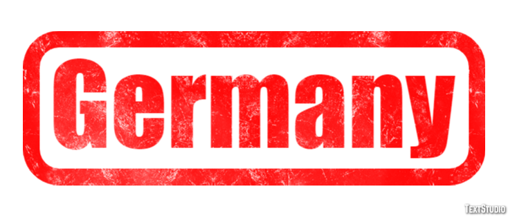 Germany Text Effect