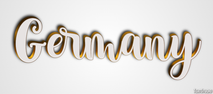 Germany Text Effect
