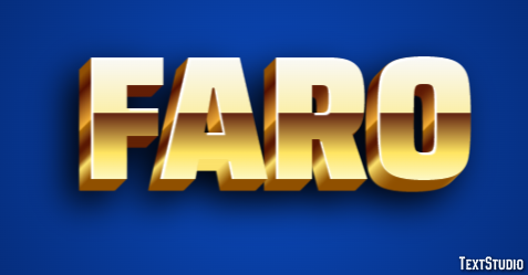 Faro Effetto testo