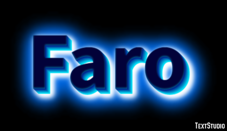 Faro Effetto testo
