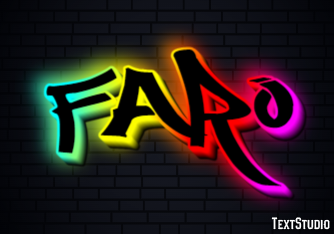 Faro Efekt tekstowy