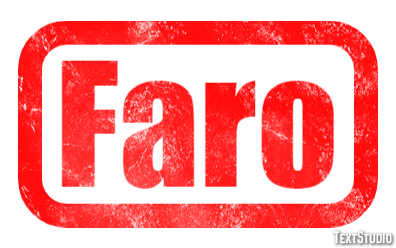 Faro Efekt tekstowy
