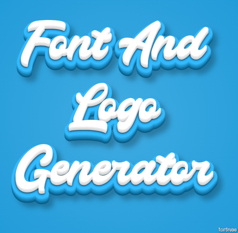 Font And Logo Generator テキスト効果