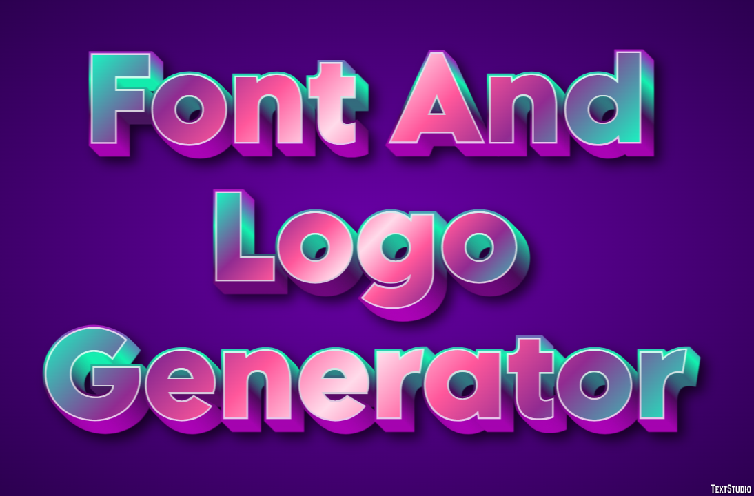 Font And Logo Generator テキスト効果