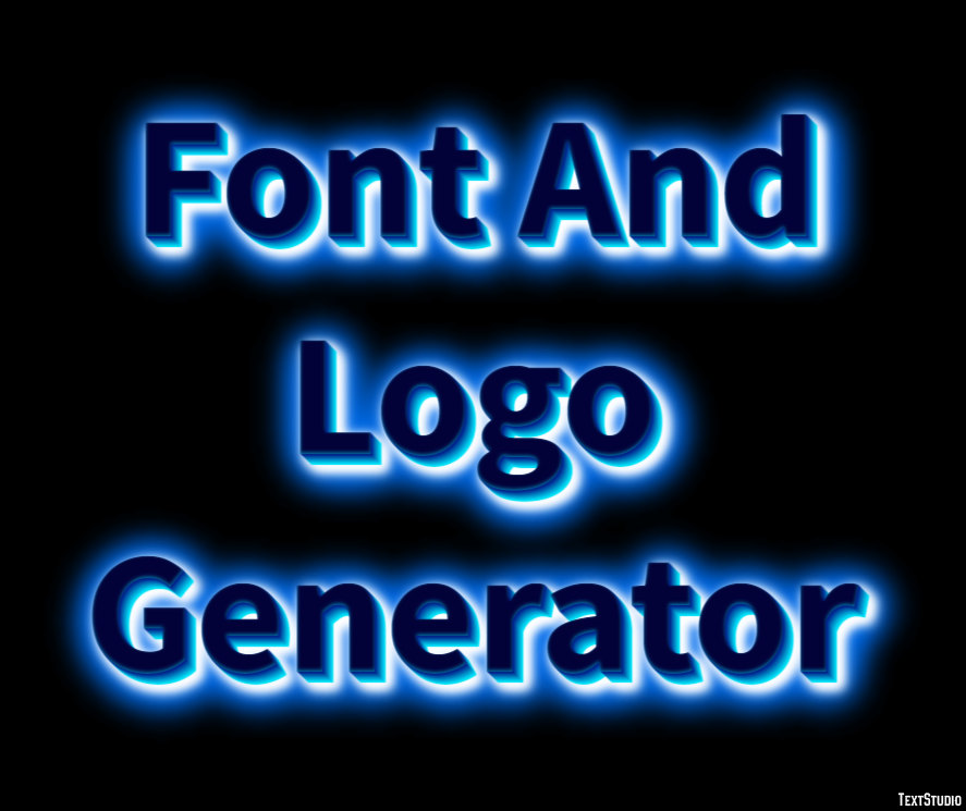 Font And Logo Generator テキスト効果