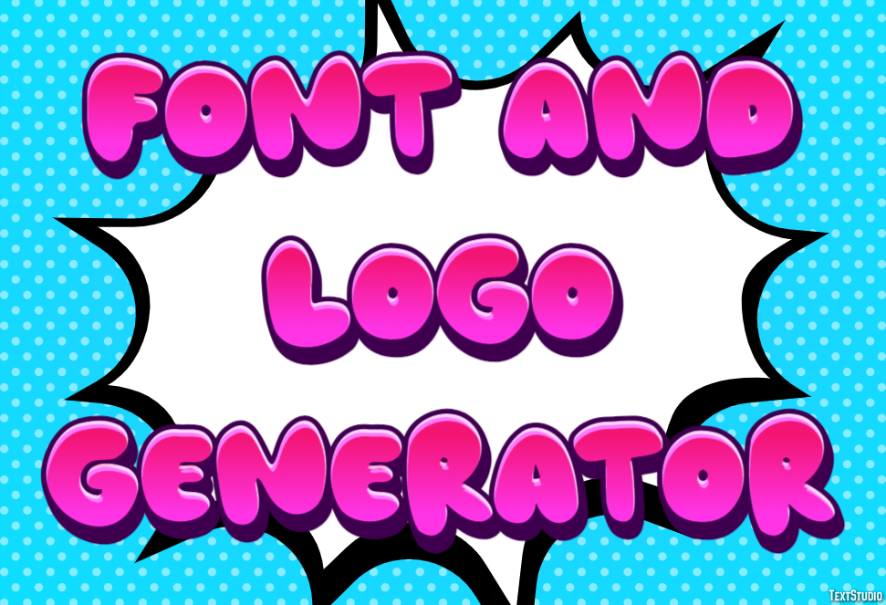 Font And Logo Generator テキスト効果