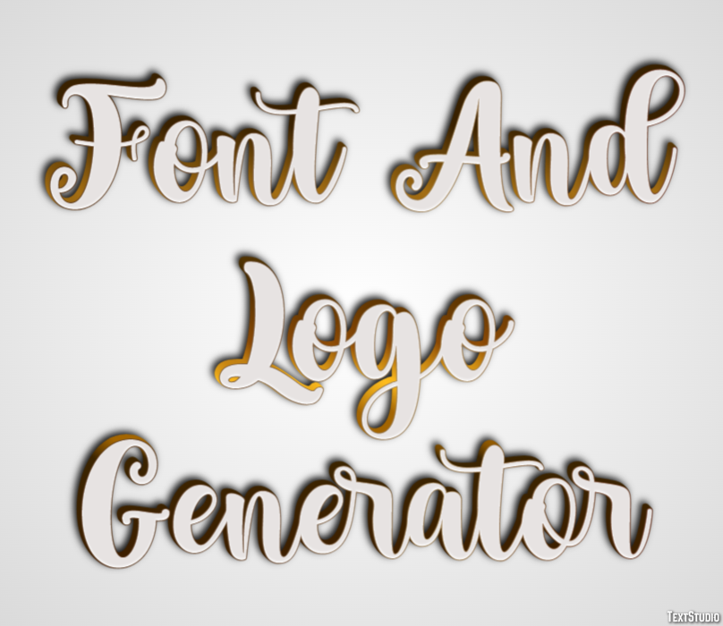 Font And Logo Generator テキスト効果