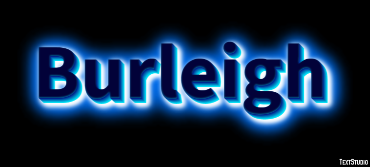 Burleigh Efecto de Texto