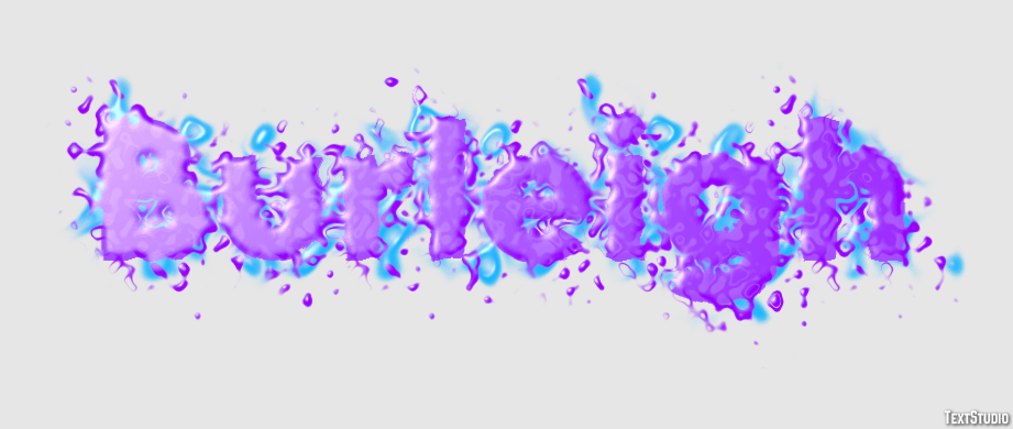 Burleigh Text effect