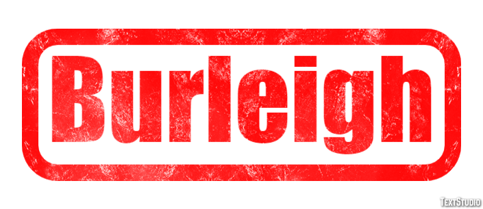 Burleigh Text effect
