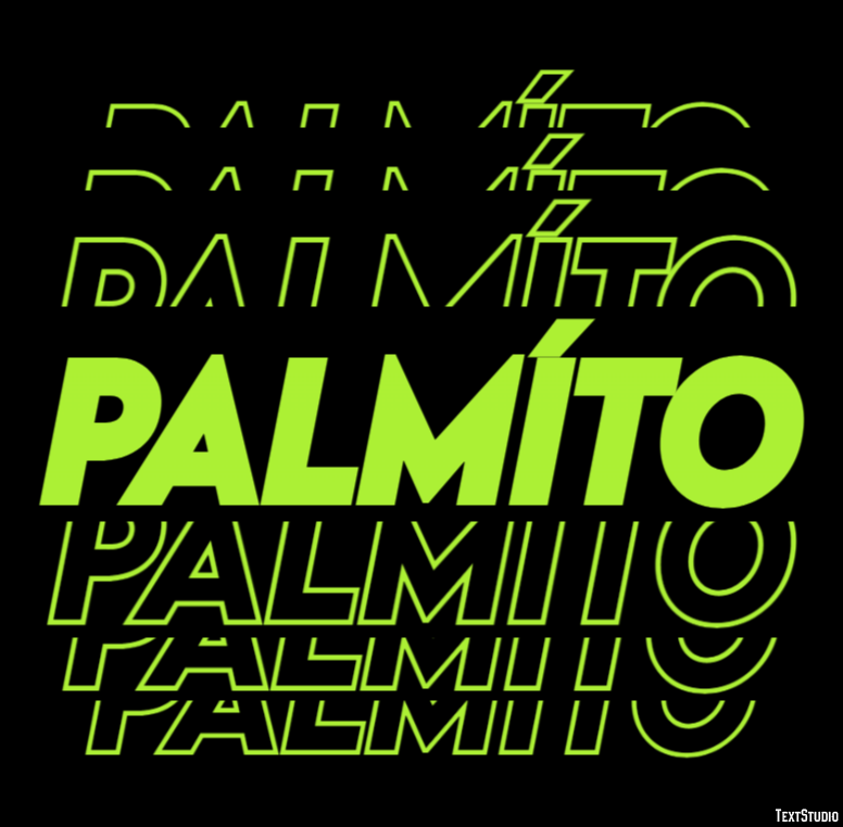 Palmíto Text Effect