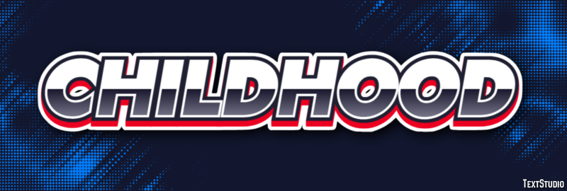 Childhood Text Effect